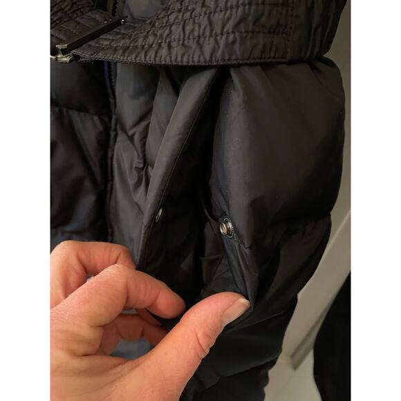 ADD ICON 10 Pillow Collar Hooded 95/5 Down Puffer black women’s Coat Jacket US 4 - Picture 11 of 13